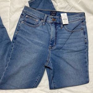 J. Crew 9” Mid-rise Skinny Jeans